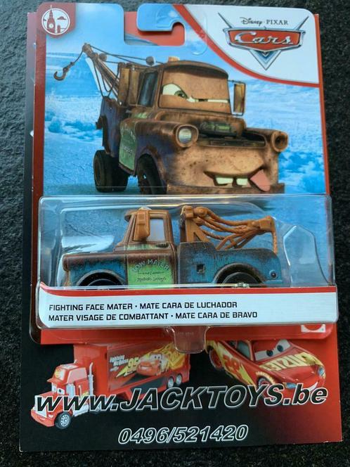 Disney Pixar Cars Fighting Face Mater, Kinderen en Baby's, Speelgoed |Speelgoedvoertuigen, Nieuw, Ophalen of Verzenden