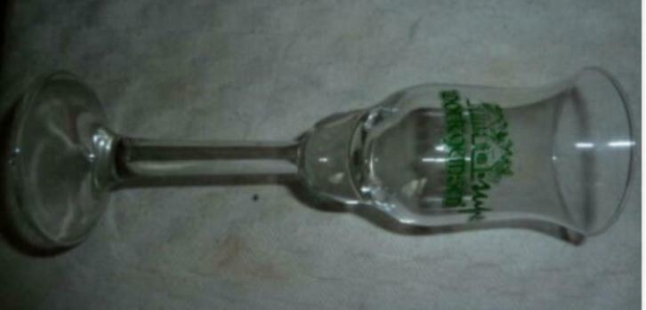 # glas WORTEGEMSEN ' Super ! ' borrel glaasje op hoge voet, Verzamelen, Glas en Drinkglazen, Nieuw, Borrel- of Shotglas, Ophalen of Verzenden