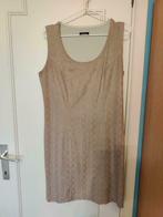 Farah stretch kleedje beige print, Ophalen of Verzenden, Zo goed als nieuw, Maat 38/40 (M), Zwart