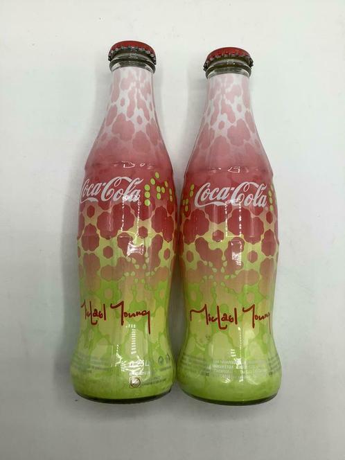 Coca cola glazen flessen Michael Young nr 27, Verzamelen, Glas en Drinkglazen, Zo goed als nieuw, Ophalen of Verzenden