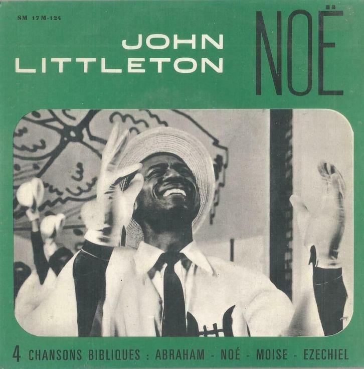 John Littleton – Noe / Abraham + 2 – Single - EP, Cd's en Dvd's, Vinyl Singles, Gebruikt, EP, Religie en Gospel, 7 inch, Ophalen of Verzenden