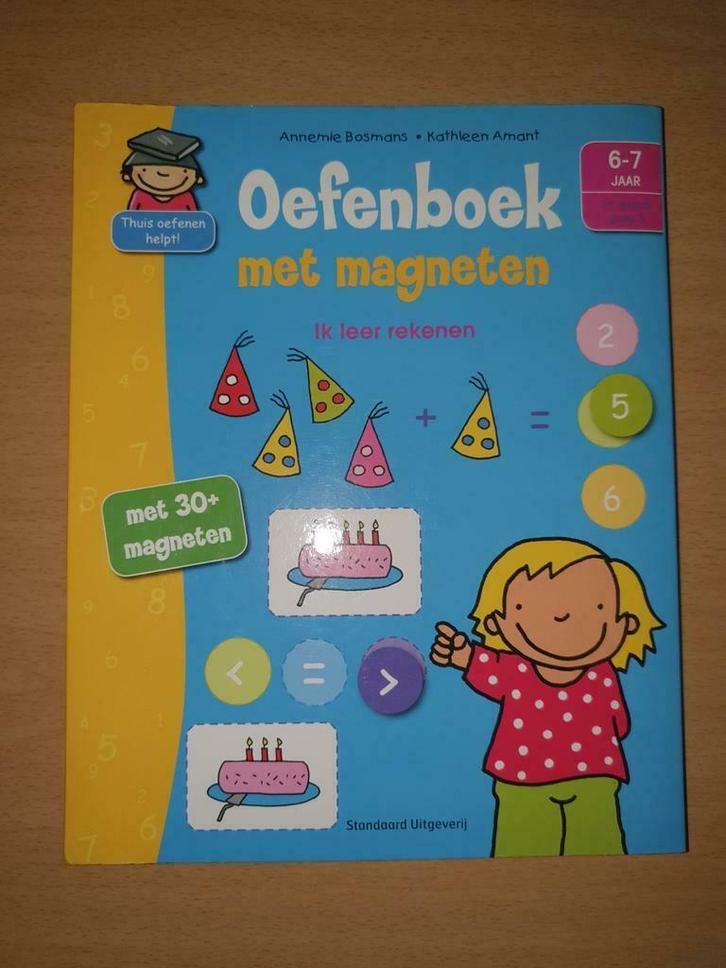 Nieuwe oefenboek met magneten - ik leer rekenen, Kinderen en Baby's, Speelgoed | Overig, Nieuw, Jongen of Meisje, Ophalen