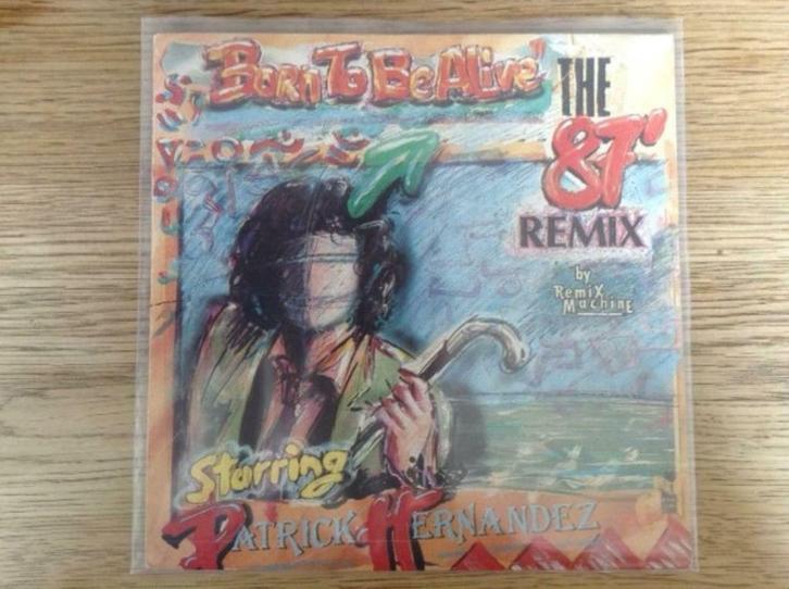 single remix machine starring patrick hernandez, CD & DVD, Vinyles Singles, Single, Autres genres, 7 pouces, Enlèvement ou Envoi