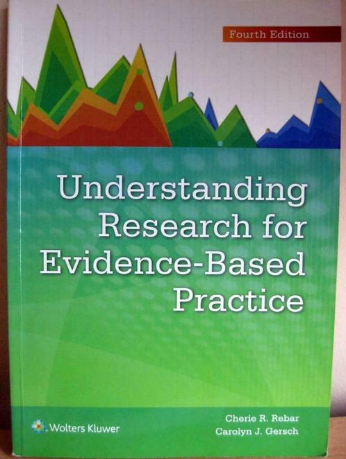 Understanding Research for Evidence-Based Practice - Livre, Livres, Livres d'étude & Cours, Comme neuf, Enlèvement ou Envoi
