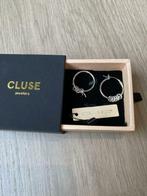 Cluse - Mooie zilveren oorbellen in ring. Niet gedragen, Handtassen en Accessoires, Nieuw, Ophalen of Verzenden, Zilver, Hangers