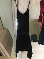 Zwarte jurk Bershka M, Noir, Taille 38/40 (M), Robe de gala, Porté