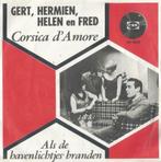 Gert & Hermien Timmerman & Helen & Fred – Corsica d’Amore -, 7 pouces, En néerlandais, Enlèvement ou Envoi, Single