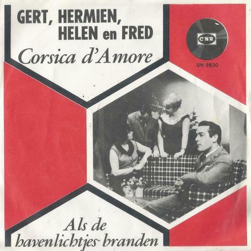 Gert & Hermien Timmerman & Helen & Fred – Corsica d’Amore -, Cd's en Dvd's, Vinyl Singles, Single, Nederlandstalig, 7 inch, Ophalen of Verzenden