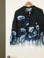 nieuwe blouse met bloemenmotief, Taille 36 (S), Bleu, Enlèvement ou Envoi