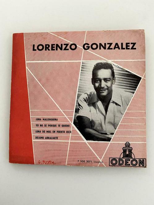 45 tours Lorenzo González – Chansons d'Espagne 1956, CD & DVD, Vinyles | Musique latino-américaine & Salsa, Utilisé, Autres formats