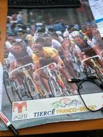 affiche cyclisme Greg Lemond et peloton, Ophalen of Verzenden, Zo goed als nieuw
