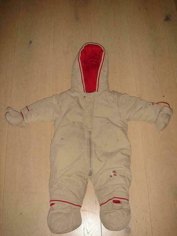 Beige rode winterpak skipak voor baby 3M, MET, Garçon ou Fille, Enlèvement ou Envoi, Costume