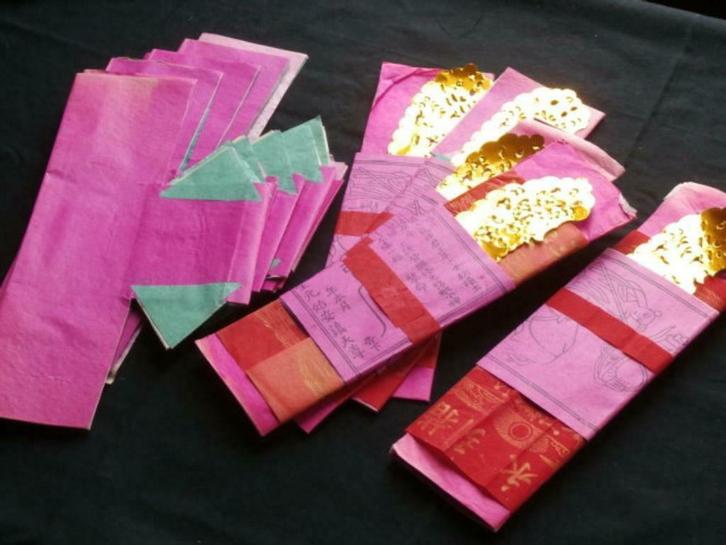 Chinees offerpapier JOSS paper ( origineel ), Verzamelen, Religie, Nieuw, Boeddhisme, Overige typen, Ophalen of Verzenden