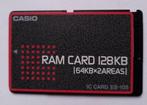 Memory module ES-105 RAM CARD 128KB, origineel CASIO, Computers en Software, RAM geheugen, Overige soorten, Ophalen of Verzenden