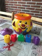 Koekjestrommel en auto Fisher price, insteekvormen en auto, Kinderen en Baby's, Speelgoed | Fisher-Price, Ophalen of Verzenden