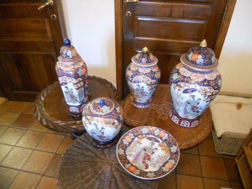 Mooie vazen met hand geschilderd uit China, Antiquités & Art, Art | Autres Art, Enlèvement ou Envoi