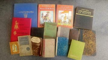 Lot de livres anciens