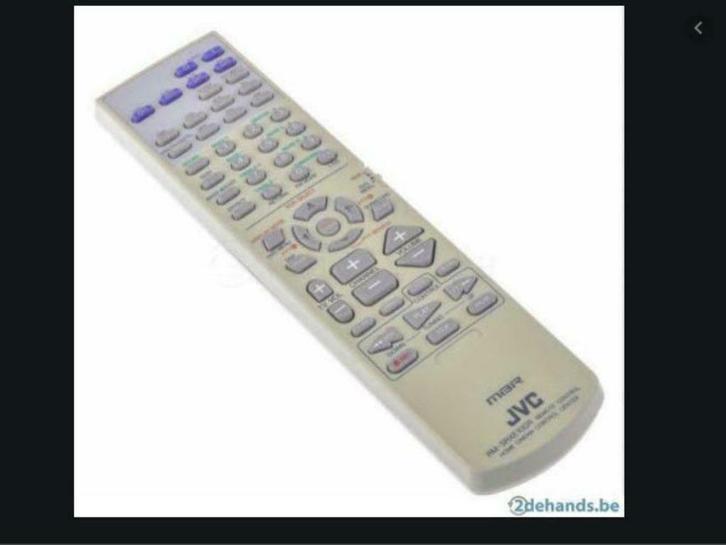 Afstandsbediening jvc rm-srxe100r, Audio, Tv en Foto, Versterkers en Ontvangers, Gebruikt, JVC, Ophalen of Verzenden