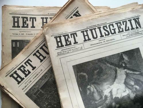 Het huisgezin 1906-1907-1908, Boeken, Tijdschriften en Kranten, Gelezen, Krant, Ophalen of Verzenden