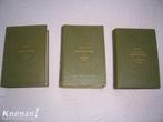 3 boeken chirurgie met groen lederen kaft, Ophalen, Gelezen