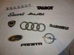 10 auto logo's logo wagen embleem diverse merken, Auto-onderdelen, Overige Auto-onderdelen, Gebruikt, Ophalen