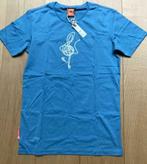 T-shirt Okimono - Small - Lost in music, Blauw, Nieuw, Ophalen of Verzenden, Okimono