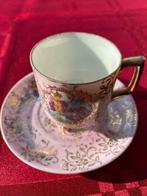 Vintage porselein kopje, Verzamelen, Ophalen, Zo goed als nieuw, Porselein, Kop en/of schotel