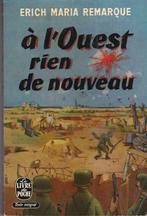 Erich Maria Remarque, À l'Ouest rien de nouveaux,, Boeken, Ophalen of Verzenden, Gelezen, Europa overig