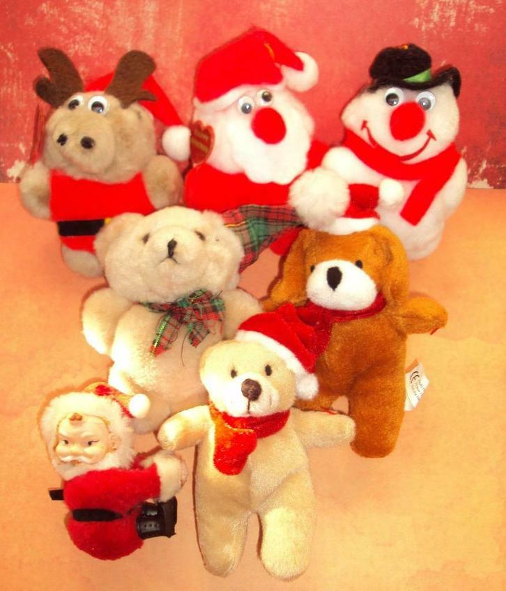 7 Kerstpoppetjes in Nieuwe staat ! (2), Divers, Noël, Comme neuf, Enlèvement ou Envoi