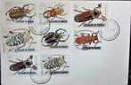 BURUNDI- FIRST DAY COVER- INSECTEN- KEVERS - 3 COVERS, Ophalen of Verzenden, Gestempeld, Dier of Natuur