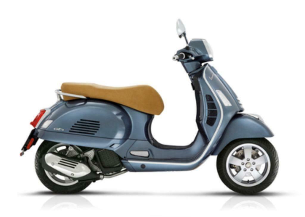 ② vespa GTS 125 grigio dolomiti — Scooters | Vespa — 2dehands