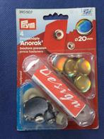 boutons pression pour anorak 20 mm Prym 390507, Bouton ou Boutons, Enlèvement ou Envoi, Neuf