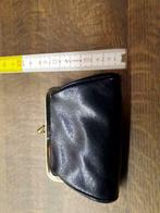 Geldbeugel met 2 vakjes, Handtassen en Accessoires, Portemonnees, Ophalen of Verzenden, Nieuw, Zwart, Met knipsluiting