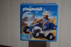 3655 - Playmobil quad met politieagent, Ophalen of Verzenden, Zo goed als nieuw, Complete set