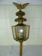 Antieke koetslamp met adelaar Duitsland 1920 Duitse adelaar, Verzamelen, Overige soorten, Overige typen, Ophalen of Verzenden