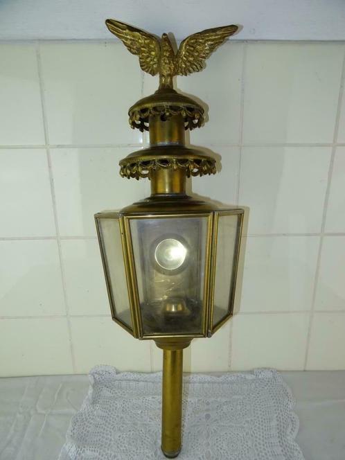 Antieke koetslamp met adelaar Duitsland 1920 Duitse adelaar, Verzamelen, Militaria | Tweede Wereldoorlog, Overige soorten, Overige typen