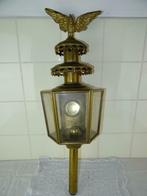 Antieke koetslamp met adelaar Duitsland 1920 Duitse adelaar, Verzamelen, Ophalen of Verzenden, Overige soorten, Overige typen