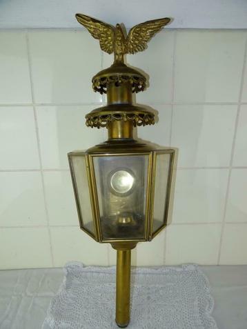 Antieke koetslamp met adelaar Duitsland 1920 Duitse adelaar, Verzamelen, Militaria | Tweede Wereldoorlog, Ophalen of Verzenden