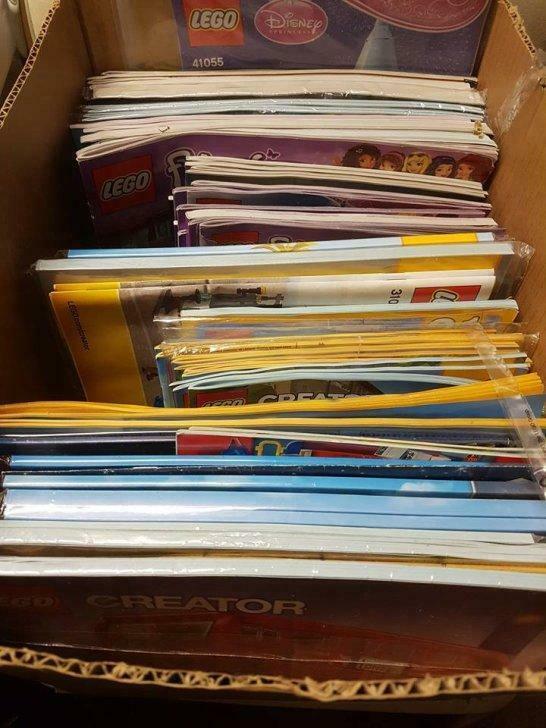 boekjes instructie's van sets, Kinderen en Baby's, Speelgoed | Duplo en Lego, Gebruikt, Ophalen of Verzenden