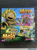 Maya speeldoos 4 in 1 (puzzel-domino-memo-lotto) 3+, Gebruikt, Ophalen