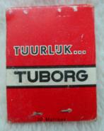 dossier de match Tuborg, Comme neuf, Boîtes ou marques d'allumettes, Envoi