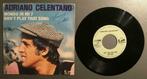 Vinyle de Adriano Celentano. -, Cd's en Dvd's, Overige genres, Gebruikt, Ophalen of Verzenden, Single