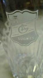 Guignies brouwerij glas, Verzamelen, Biermerken, Gebruikt