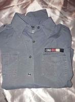 Stoere blouse in blauw/grijs -CNB - maat L, Kleding | Dames, Blauw, Maat 42/44 (L), CNB, Ophalen of Verzenden