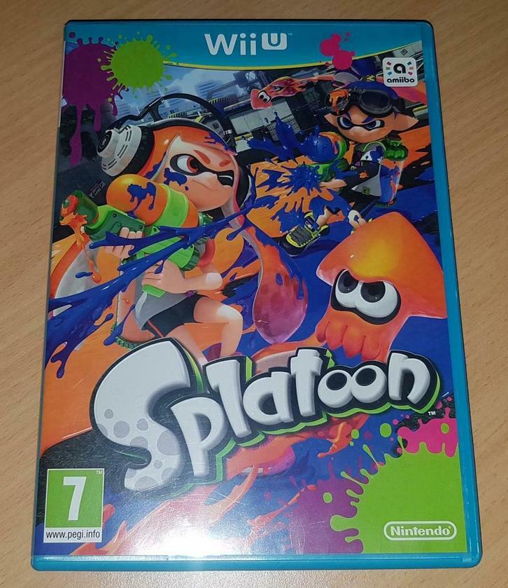 Splatoon, Consoles de jeu & Jeux vidéo, Jeux | Nintendo Wii U, Comme neuf, Enlèvement ou Envoi