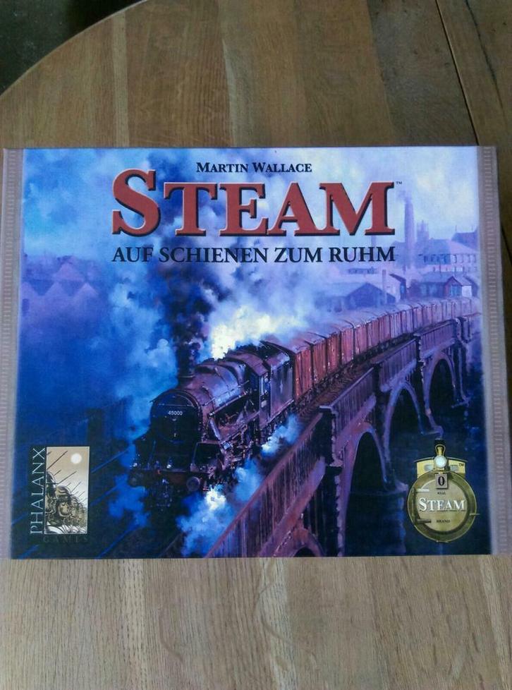 STEAM van Martin Wallace, bij Phalanx., Hobby en Vrije tijd, Gezelschapsspellen | Bordspellen, Zo goed als nieuw, Ophalen of Verzenden
