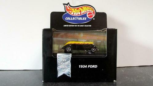 Hot Wheels Collectibles 1934 Ford Hot Rod (1:64) 1998, Hobby en Vrije tijd, Modelauto's | Overige schalen, Zo goed als nieuw, Auto