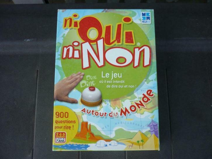 Jeu de société - Ni Oui Ni Non Autour du Monde, Hobby & Loisirs créatifs, Jeux de société | Jeux de plateau, Utilisé, 1 ou 2 joueurs