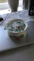 Casserole groentenpot porcelaine de Paris décor abondance, Huis en Inrichting, Ophalen of Verzenden, Zo goed als nieuw