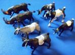 Lot de 7 figurines de chèvres miniatures, Collections, Utilisé, Enlèvement ou Envoi